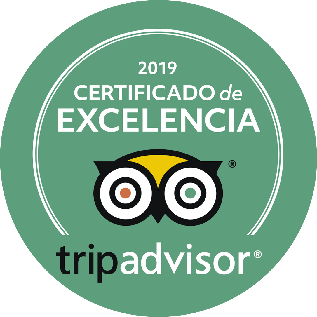 Certificado de Excelencia Tripadvisor RosaNegra